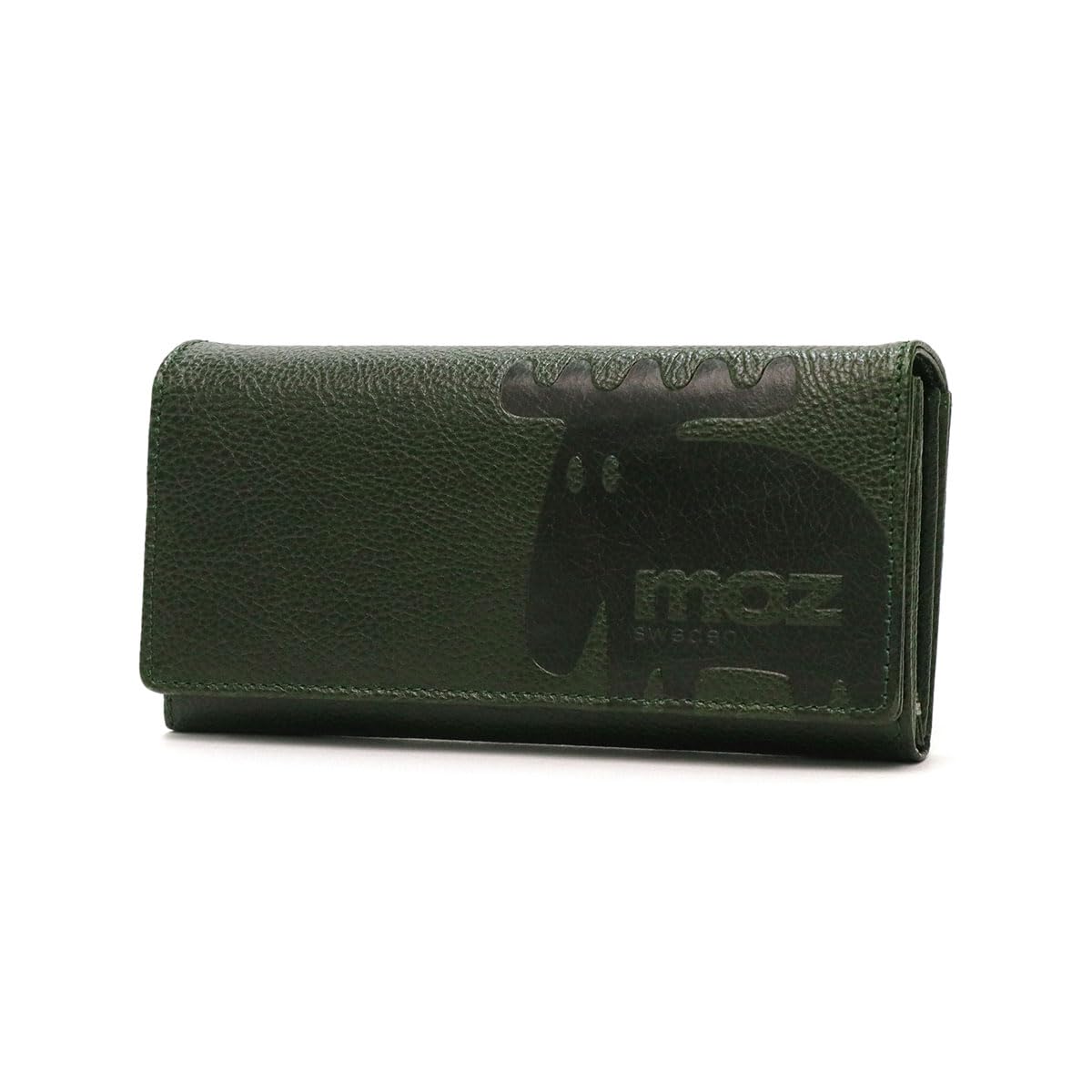 

Elk Long Wallet Green [Mozu] ZNWE-86122