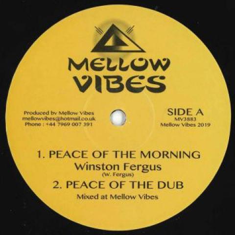 12inch Record WINSTON FERGUS / MURRAY MAN - Peace Of The Morning; Peace Of The  MV3883 Mellow Vibes 2019 UK Reggae, Ska & Dub