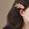 Super Fairy Goldfish Glass Hair Clip Chinese Style Side Broken Hairclip Decoration Retro U-shaped Hairclip Travel Hair Accessory