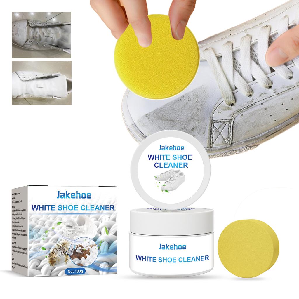 White Shoes Stain Polish Cleaner Čisticí prostředek na skvrny Odstraňte Yellow Edge Cleaner Whiten Cleaning Polish