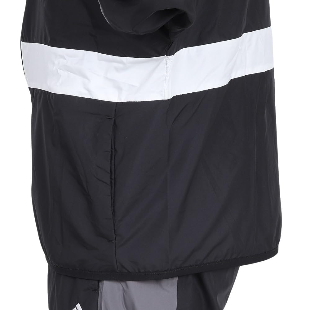 Adidas KTX57 Team Loose Fit Windbreaker Black Size L Women's Jacket, (JG3389),