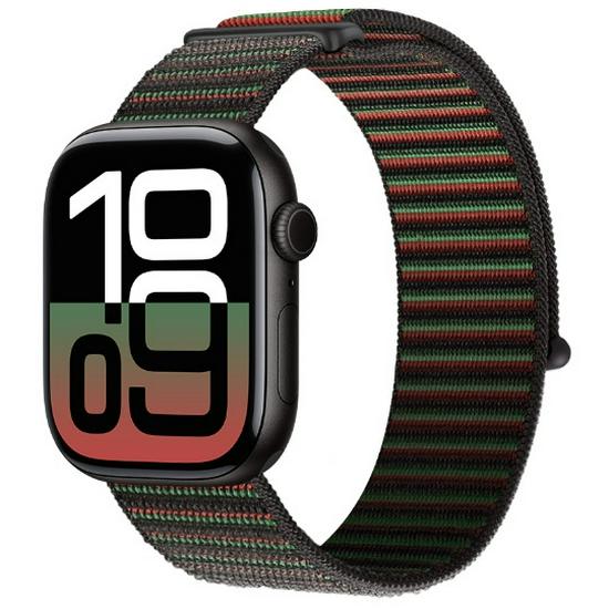 Compatible Braided Nylon Loop Strap for Apple Watch Series 10 & 98