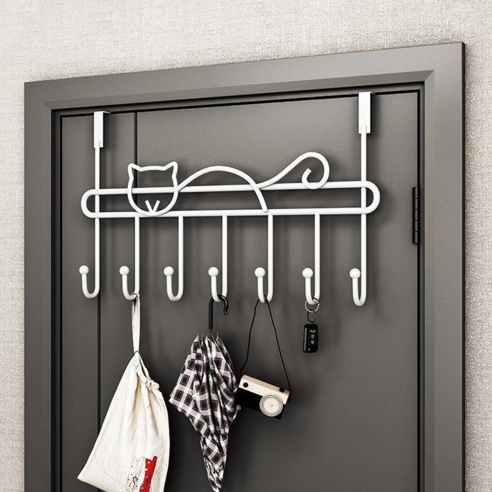 Good Load-Bearing Door Hook Punch-free Towel Hanger Rack High Quality Clothing Hats Hook