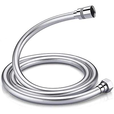 COMPLETE-G852 Flexibilní PVC sprchová vana (G1/2 palce, 150 CM), Antitorzní sprchová vana, bílá/chrom