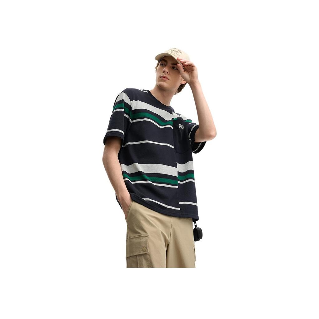 New FILA ORIGINALE T Shirts Men's Legend Blue NV F11M539110F-NV