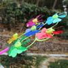 1 Pc Colorful Windmill Cartoon 3D Pinwheel Home Garden Decoration Wind Spinner Whirligig Yard Decor Outdoor Kid Gifts