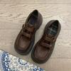 Japanese Small Leather Shoes Women's 2025 Spring New British Style Black Platform Loafers Retro Jk Uniform Single Shoes