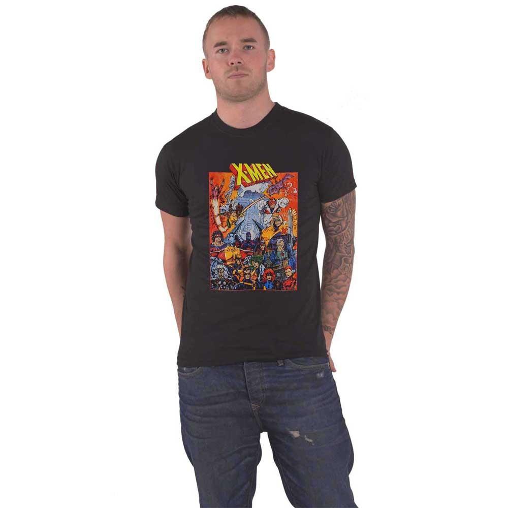 Marvel T Shirt X-Men Full Characters new Official Mens Black XL