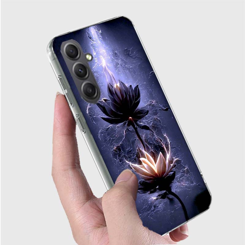 Buddhist Fire Lotus Phone Case for Samsung A16 A26 A36 A56 A17 A37 A57 A07 A06 A02S A03 A04S A05S Galaxy Note 20 10 A50S A71 A51