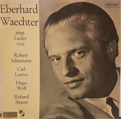 LP Record EBERHARD WCHTER  Eberhard Waechter Singt Lieder Von  PLPE30047 Elite Special Switzerlan Classical Used
