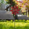 Iron Windmill Yard Winnower Garden Stakes For Outdoors Rotating Windmill Pastoral Decoration For Farm Ornament