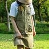 Outdoor Vest BBQ Work Apron Camping Men Women's Leisure Multi-Functional Apron Fishing Vest Coat Equipment Durable Tool Pocket