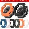 Bumper Edge Shell TPU Screen Protector Soft Protective Case for Amazfit T-Rex 3