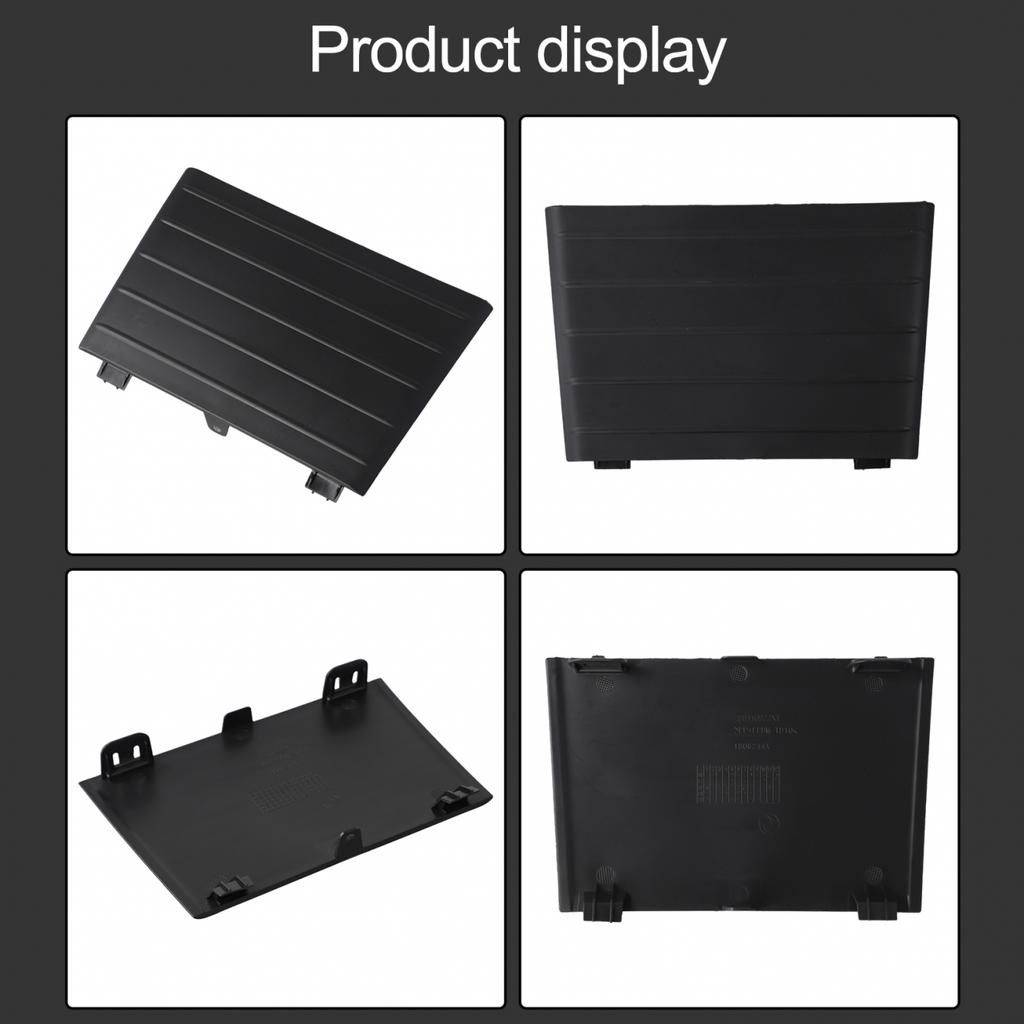 Black Center Grille Cover Easy To Use Front Bumper
