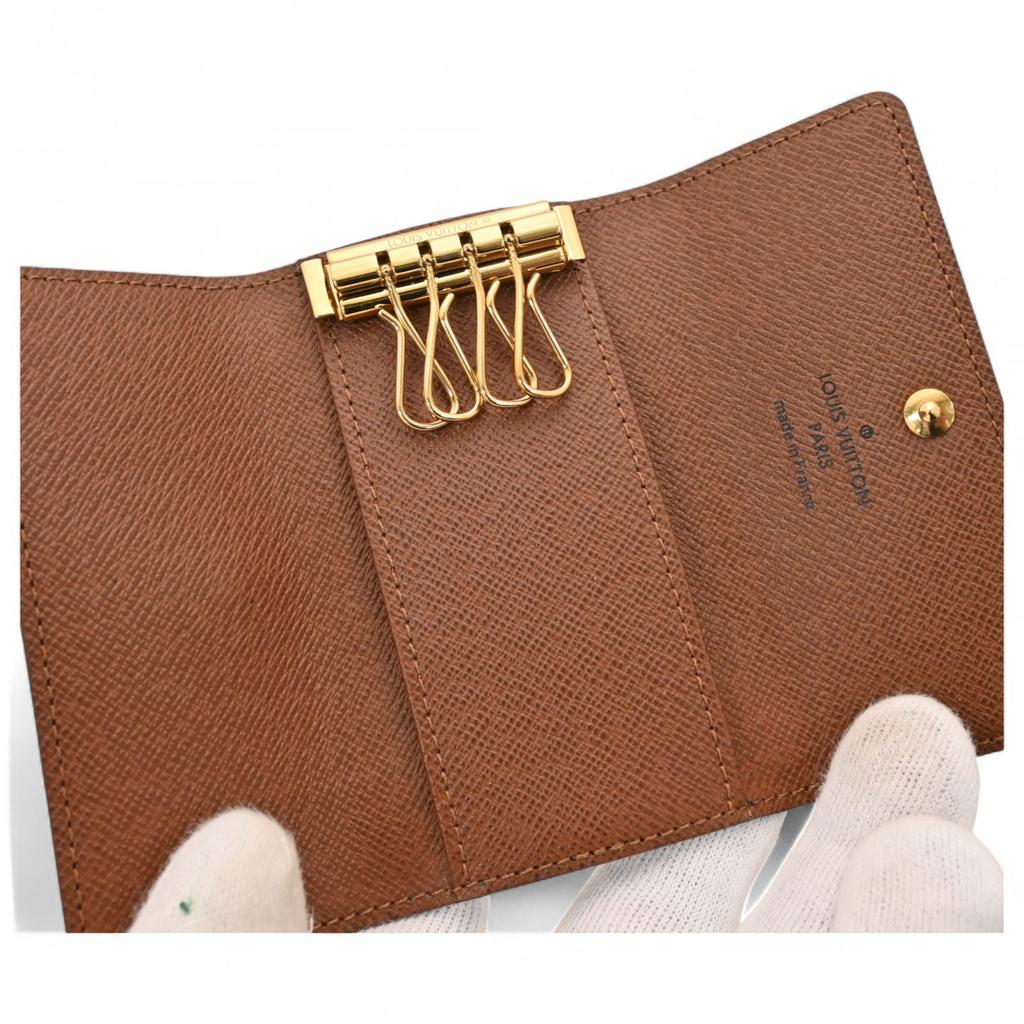 Auth LOUIS VUITTON Monogram Multicles 4 Key Case Lv9917nd