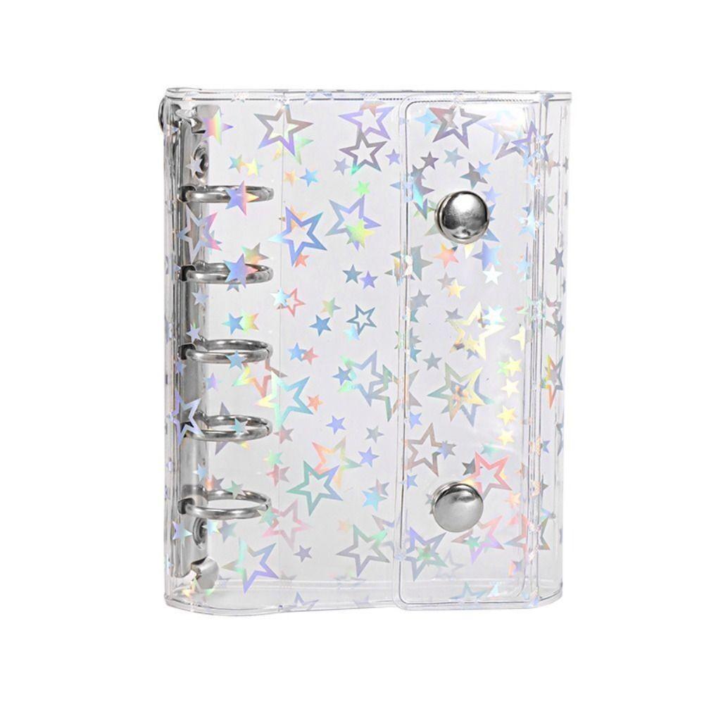 Transparent Book Clip A6/A7/M5 Notebook Loose Leaf Binder New Loose-leaf Notebook Cover M5