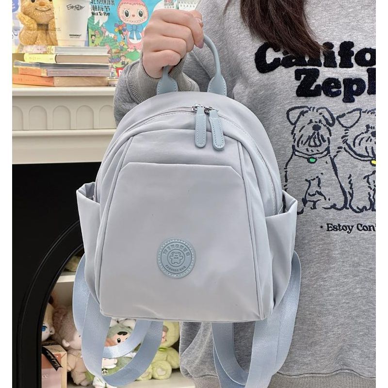 New Ins Backpack Mini Small Bag Women's Leisure Outdoor Travel Lightweight College Student Small Backpack
