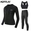 Womens UV Protection Rash Guard Set Quick Dry Swimsuit Snorkeling Surfing Swimming