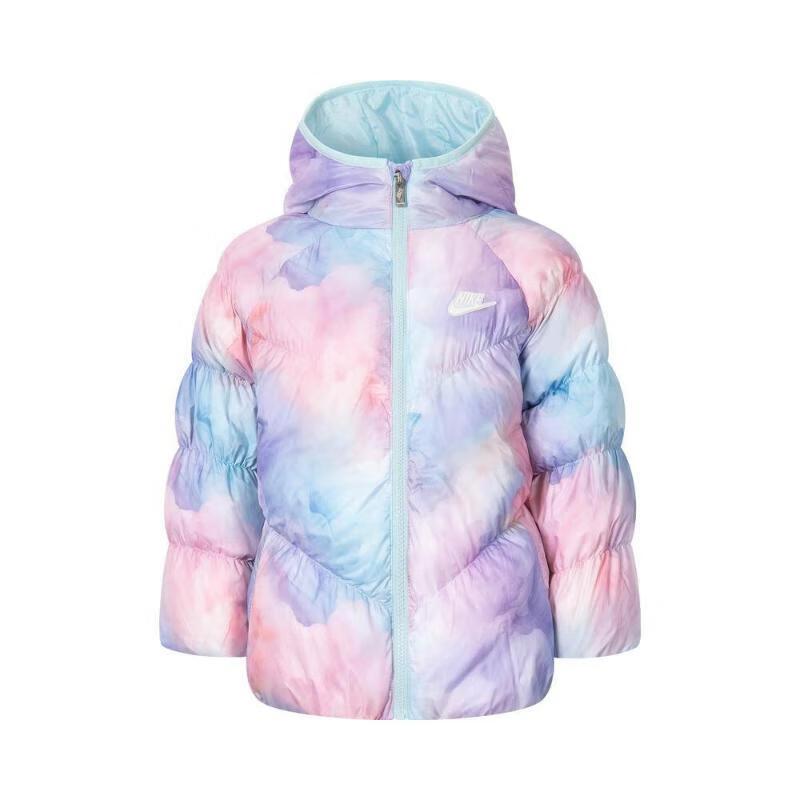 Nike Down Jacket Pink Blue Children Aged 3 7 Years Old HQ7707-986 5