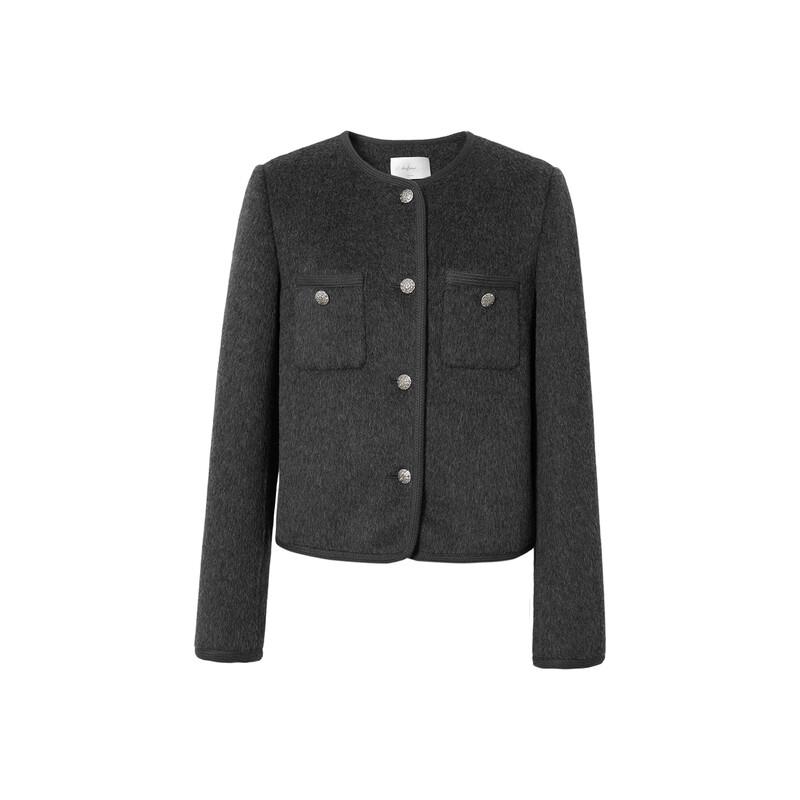 Eifini Women's Wool Blend Tweed Jacket