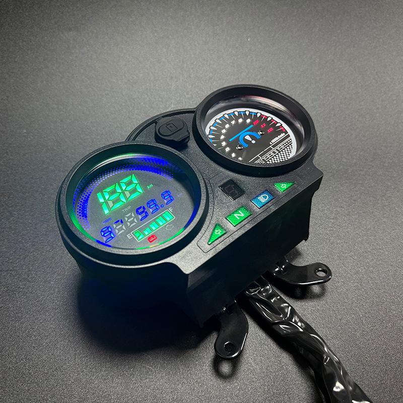 Original Motorcycle Accessories Gauge Cluster Digital Tachometer Dashboard Mileage Meter Speedometer for Bera SBR 150 SBR150