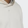 Adidas Select Striped Casual Logo Print Pullover Hoodie Men Hoodie Off-White IC2420