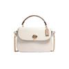 Marlie Leather Handbag Medium Women's White (Unisex) Handbags C1560 IMCAH