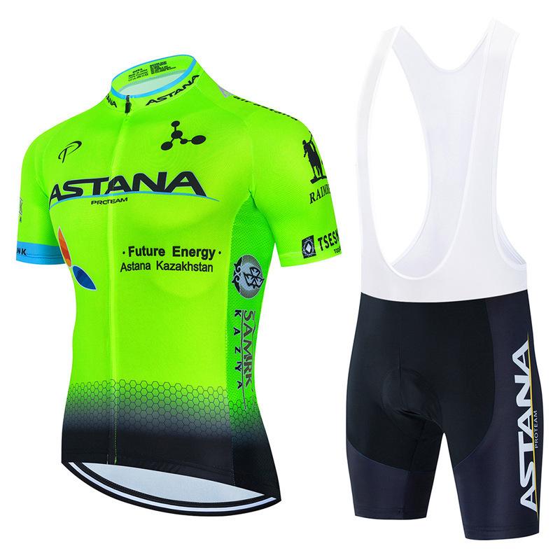 Men's summer short-sleeved cycling suit top mountain bike quick-drying breathable sweat-absorbing short-sleeved suit