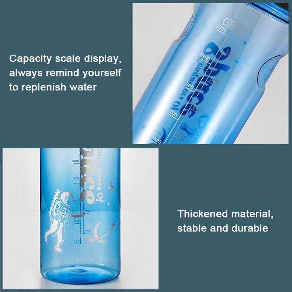 Drop Resistant Sports Water Bottle Leak Proof Large Capacity Sports Kettle  Summer
