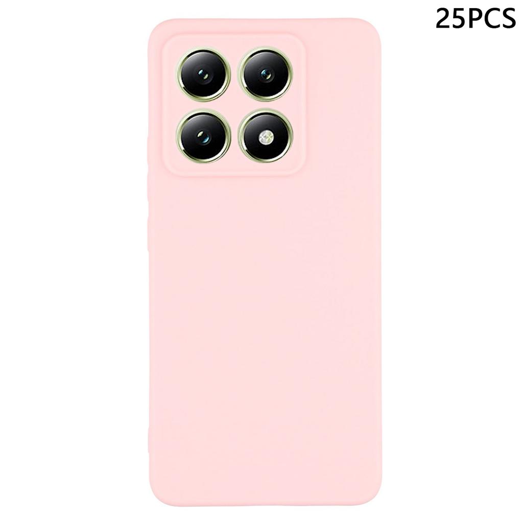 Hromadný nákup 25 ks pro pouzdro Xiaomi 14T 1,2mm TPU matný kryt na telefon