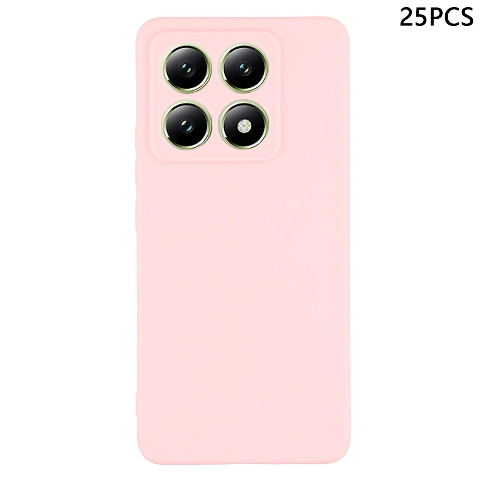 

Оптовая закупка 25 шт. Чехол для Xiaomi 14T 1,2 мм ТПУ Матовый чехол для телефона Light Pink