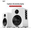 SAST SM-1900 2.0 Multimedia Bluetooth Speakers CN Plug (adapter Included)