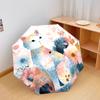 1 PC Automatic Folding Umbrella - White Cat Pattern, Portable & Foldable Design with 8 Ribs, Christmas Birthday Gifts