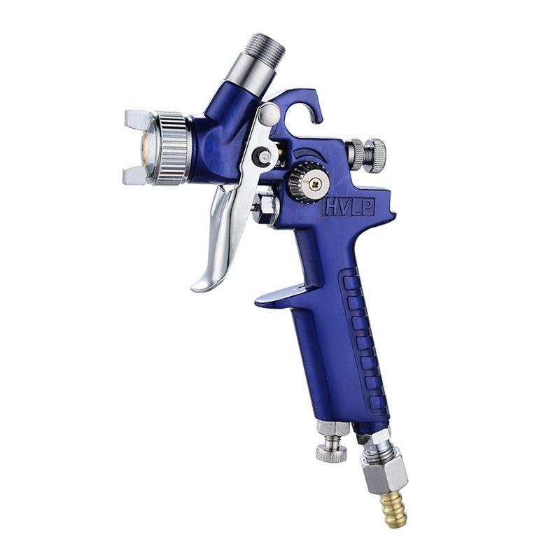 Mini HVLP Paint Gun Spray Gun 0.8mm Nozzle with 125ml Paint Gun for Car Detail Paint Provides Point Repair (0.8)