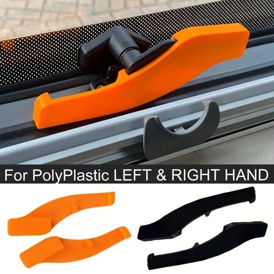 2Pcs RV Window Security Lock Heavy Duty Universal Left Right Hand