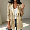 Women's Fashion Casual Long Sleeve Open Front Sequin Knit Cardigan with Foil for Everyday Wear