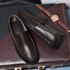Genuine Leather Men's Loafers Spring Autumn Casual Shoes Handmade Men Business Shoes Slip On Flats Male Business Driving Shoes