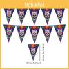 Mexico Day Of The Dead Triangle Banner Party Decor With Paper Material For Festival Celebration