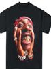 Camiseta, Camiseta de Rap Merch de Show, Camiseta com Estampa Gráfica Hip Hop