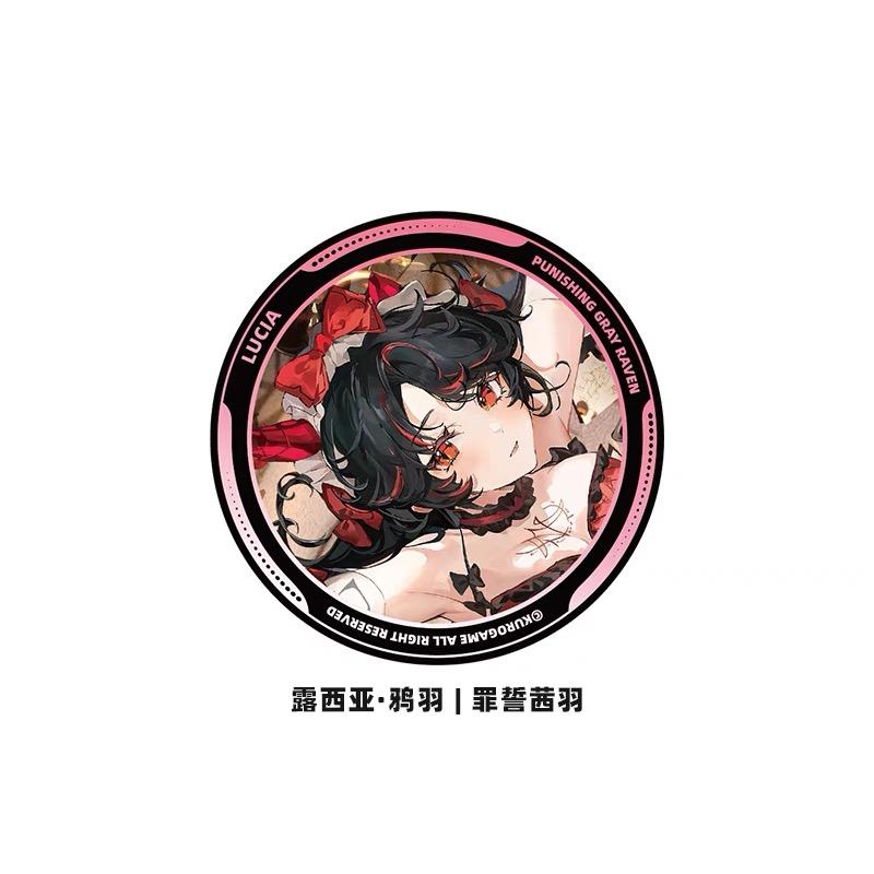 Sunsyea PUNISHING: GRAY RAVEN Official Merch Metal Badge Ayla Bambinata Bianca Changyu Hanying Kamui Karenina Lee Lucia Luna