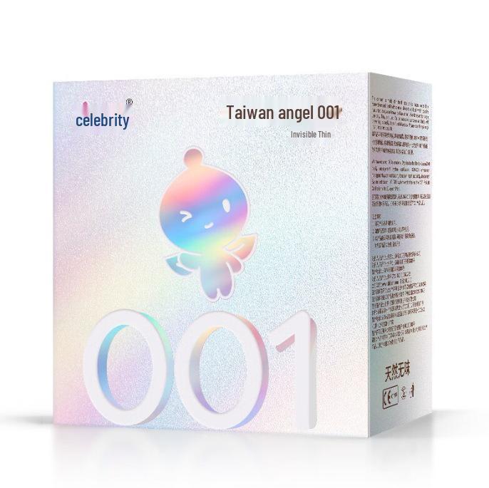 Celebrity Ultra-Thin Dynamic Threaded Condoms: Smooth, Liquid Lubricated, 0.02mm for Stylish, Enhanced Experience.