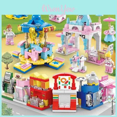 Discover The Excitement Of City Life With The Assembled Building Blocks Toy