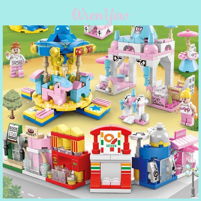 Discover The Excitement Of City Life With The Assembled Building Blocks Toy