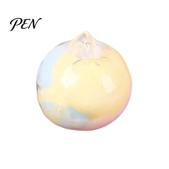 Rainbow Gradient Stress Ball Wax Cracking Squeeze Toy, Fidget Soft Relief Crispy with Protective Cover, Party Favors Durable Toy