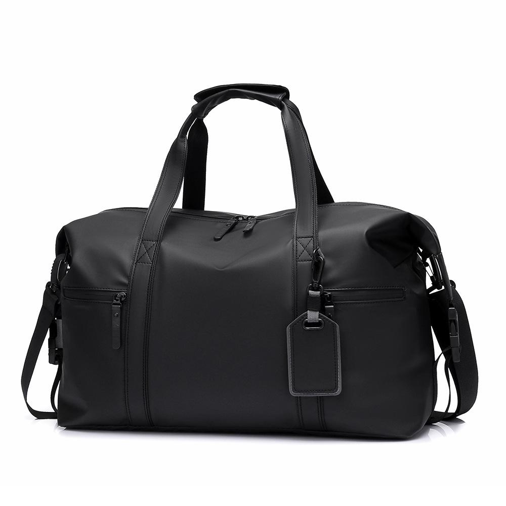 Travel Bag Large Capacity Men's Business Trip Travel Handbag One Shoulder Dry and Wet Luggage Bag Separation Fitness Travel Bag Short
