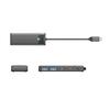 Hub Usb-C Orico Papw2Ac-C3 Stacja Dokująca 2X Usb-A 3.0 + 2X Usb-C 3.0 - Czarny