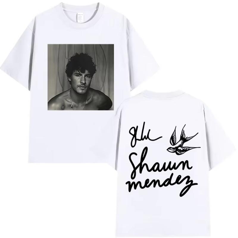 

Rapper Shawn Mendes Tour 2025 New Album Graphic T-Shirt Men s Hip Hop Gothic Short Sleeve T-Shirts Vintage Oversized Cotton T... 5XL різнокольоровий