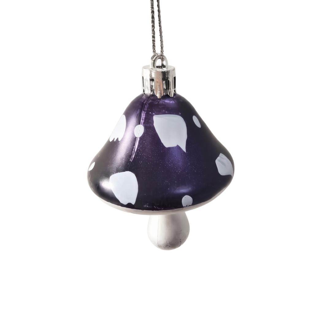 Faux Painted Plastic Hanging Ornaments for Festival and Christmas Tree Decor