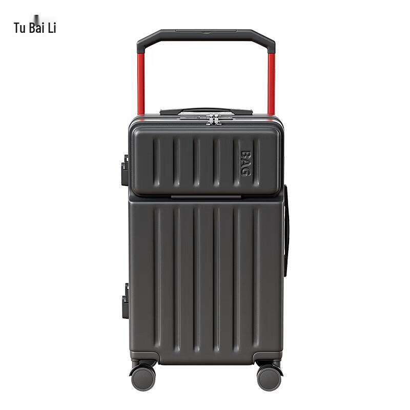 Tubolife Wide Pull Rod Durable Travel Luggage