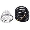 Bonsai Wires Anodized Aluminum Bonsai Training Wire Total 16.5 Feet (Black)